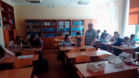 Детский технопарк «Кванториум» в МАОУ СОШ п. Переславское