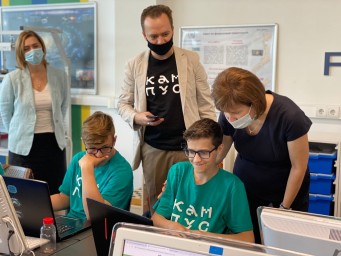 Обучающиеся детского технопарка «Кванториум» презентовали свои разработки