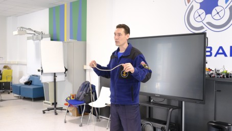 Урок безопасности от инспектора ГИМС