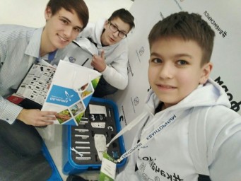Команда "Энерджи" на Всероссийской научно-инженерной олимпиаде Команда "Энерджи" на Всероссийской научно-инженерной олимпиаде